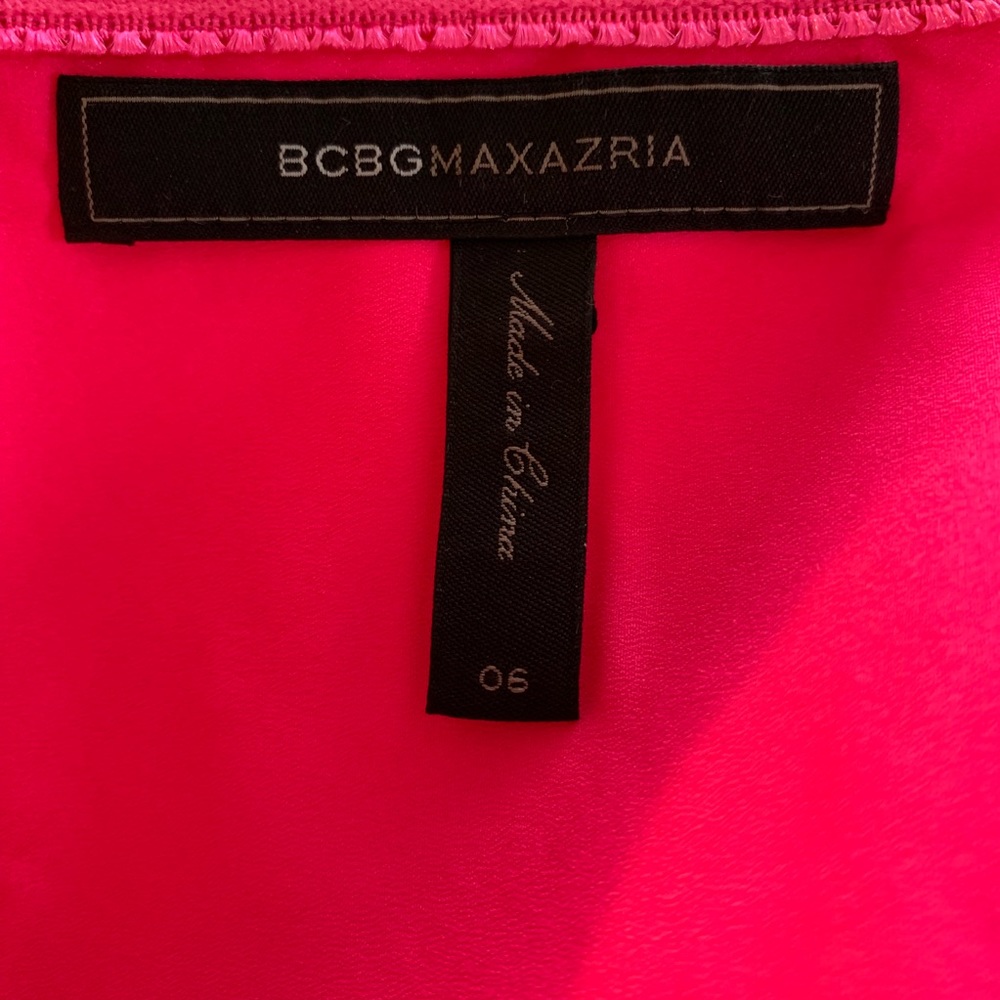 BCBG Kali One Shoulder Drape Gown - Picture 4 of 6
